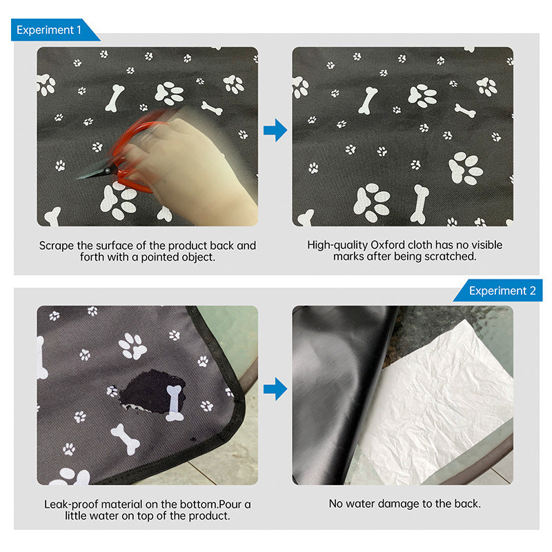 Pet Mat Rear Seat Water And Dirt Resistant Isolation Pad