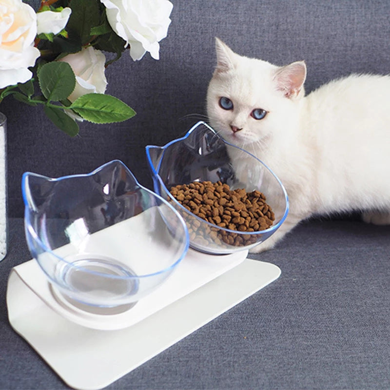 Transparent Double Bowl