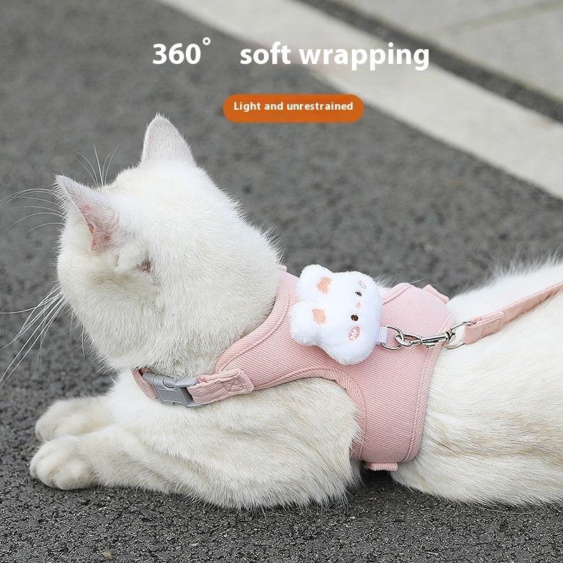 Cat Pulling Rope Adjustable Cat Walking Rope