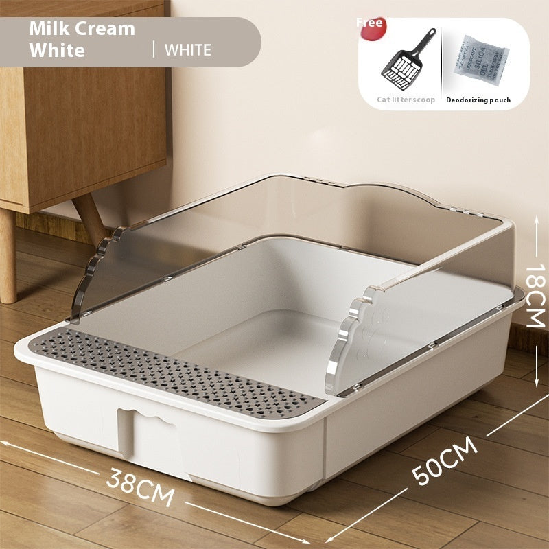 Splash-proof Toilet Extra Large Cat Litter