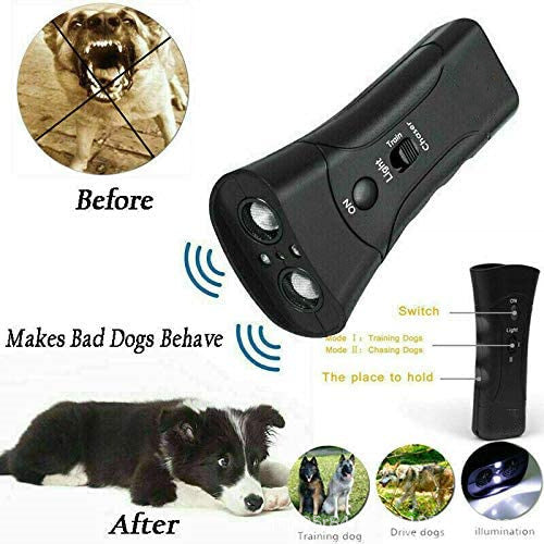 New Dog Repeller Ultrasound Pet Training