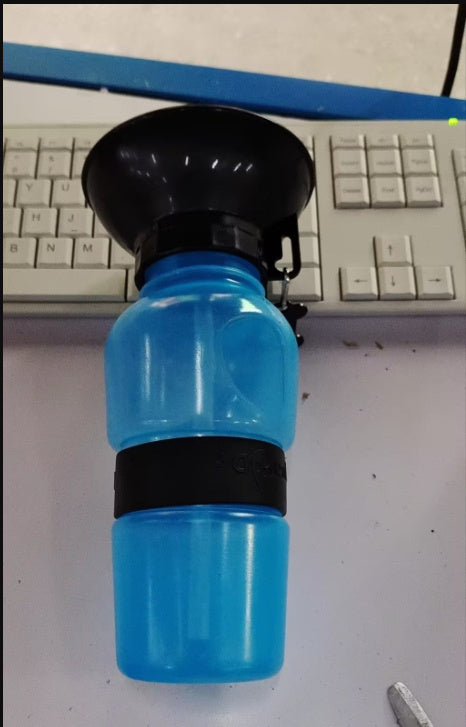 Pet Dog Drinking Water Bottle