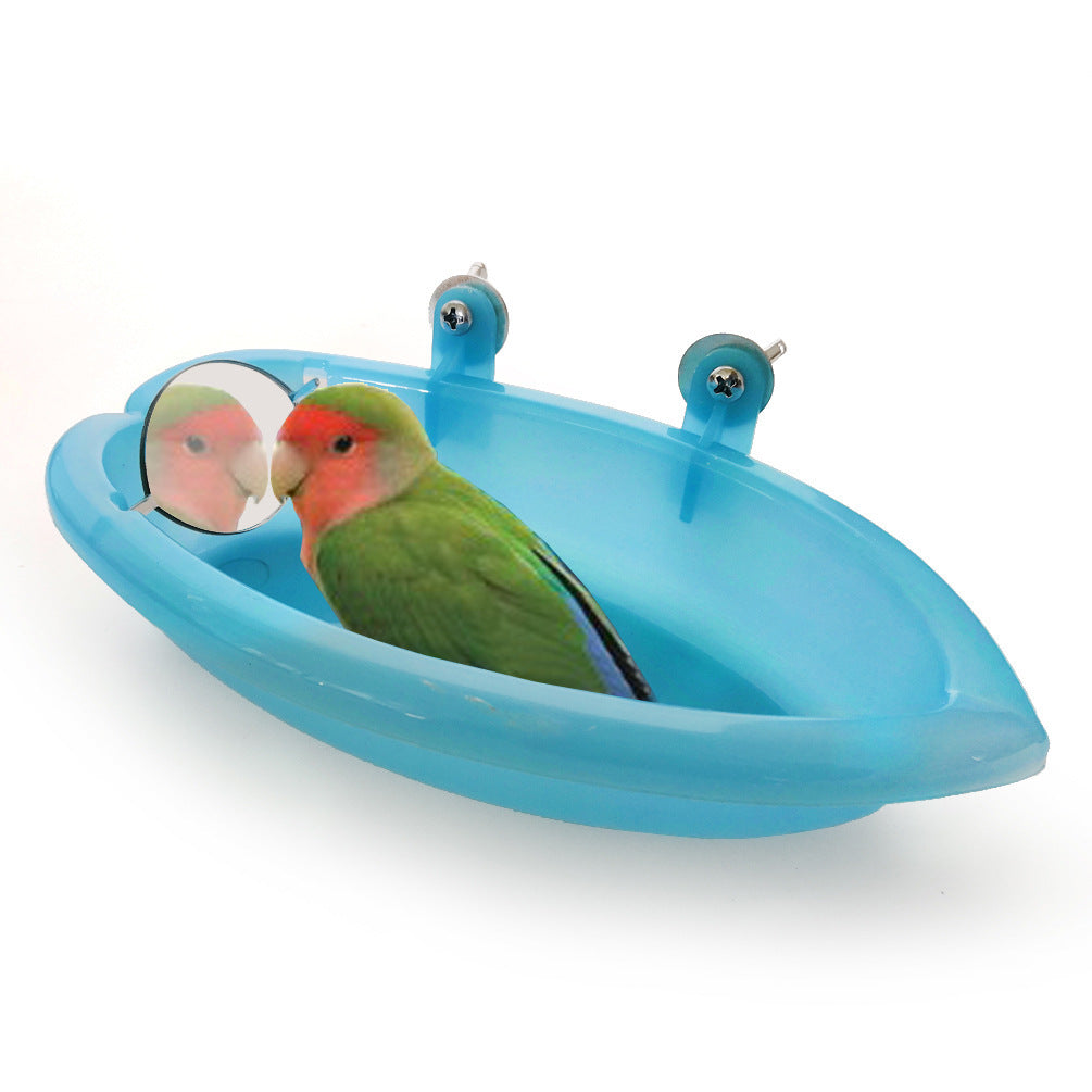 Small Parrot Peony Tiger Skin Bath Basin