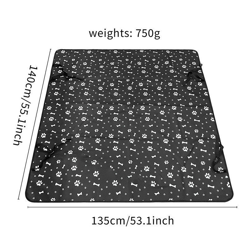 Pet Mat Rear Seat Water And Dirt Resistant Isolation Pad