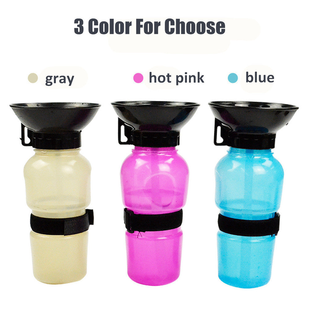 Pet Dog Drinking Water Bottle