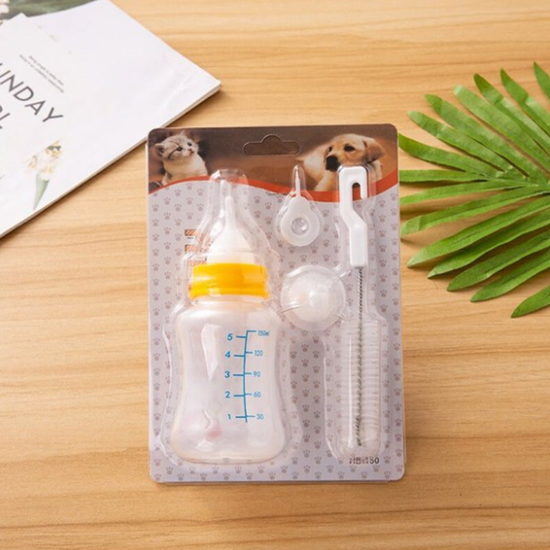 Pet Multi-Pacifier Soft Spout With Bottle Brush