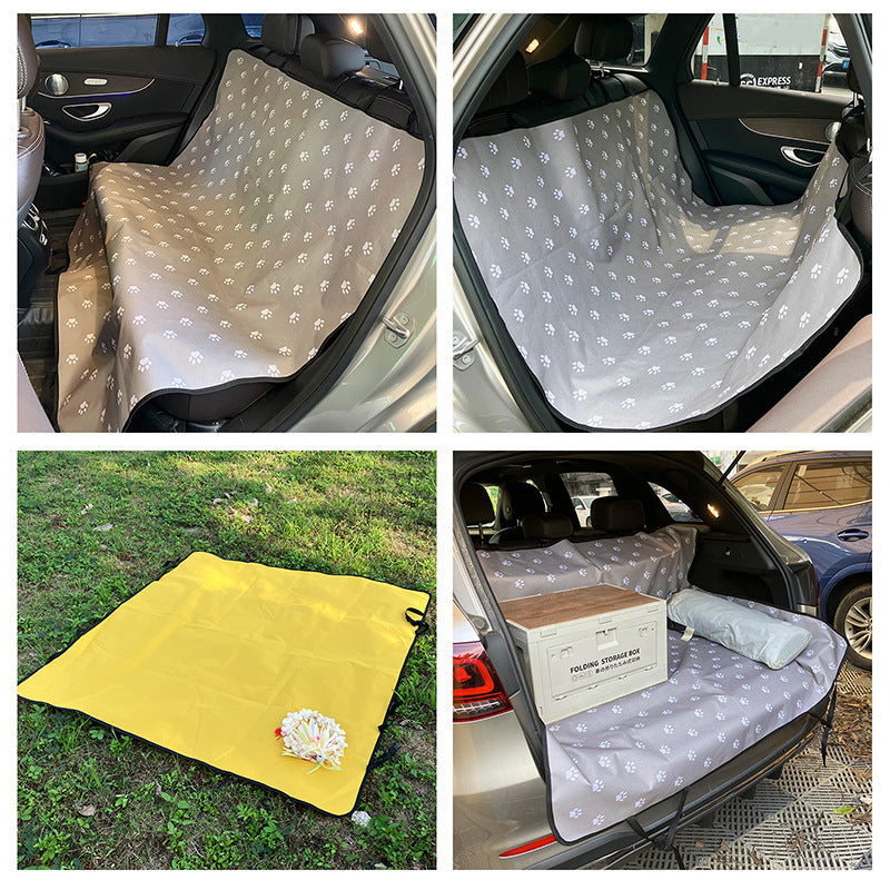 Pet Mat Rear Seat Water And Dirt Resistant Isolation Pad