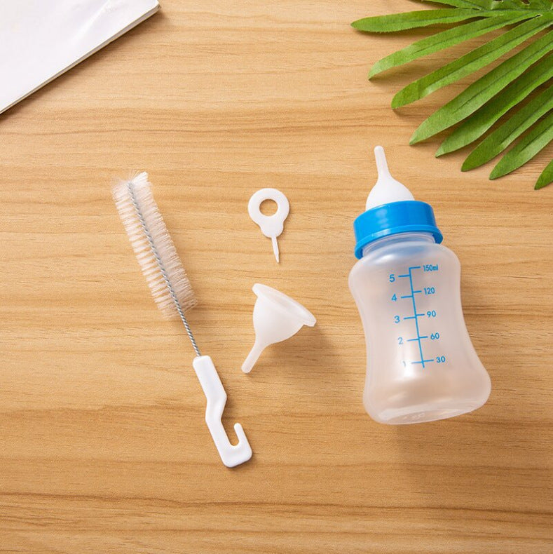 Pet Multi-Pacifier Soft Spout With Bottle Brush