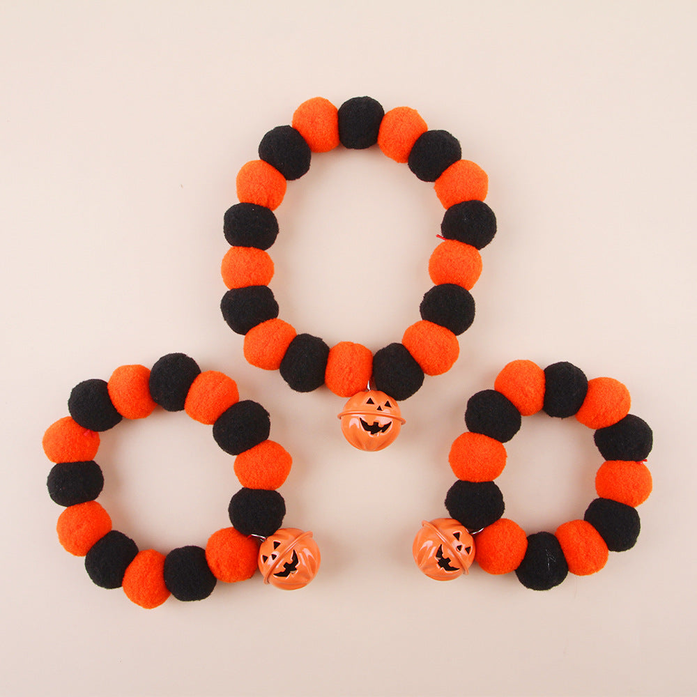 Naughty Pet Trick Or Treat Pumpkin Collar