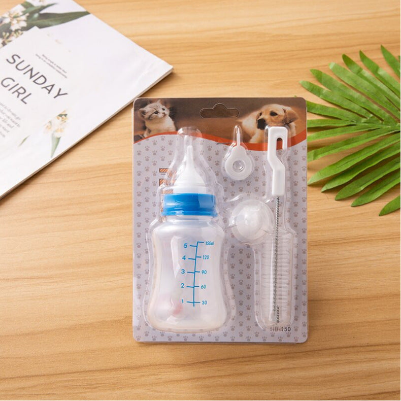Pet Multi-Pacifier Soft Spout With Bottle Brush